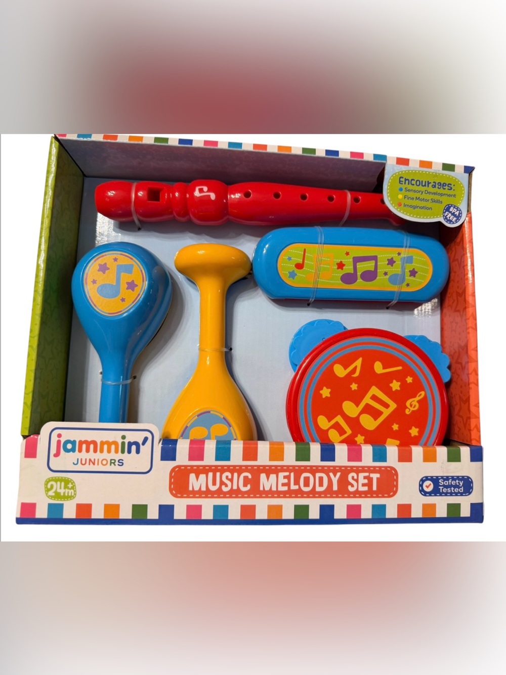 Music Melody Set Set of 5 instruments - 24 months and up New in box
